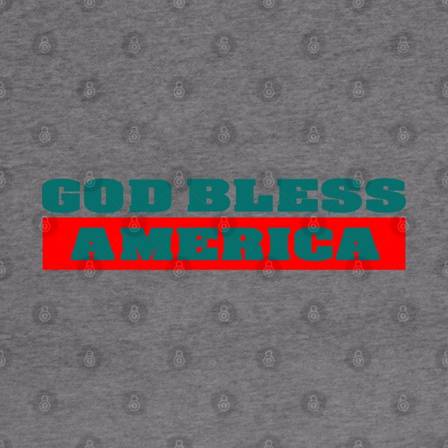 God Bless America by BaronBoutiquesStore